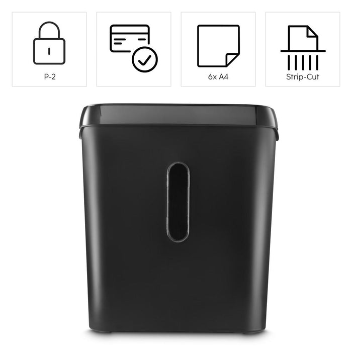 HAMA Shredder "Classic S61", security level P2 T2 E2