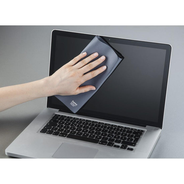 Pad for notebook 3 in 1 HAMA, Protective and cleaning cloth, 53011