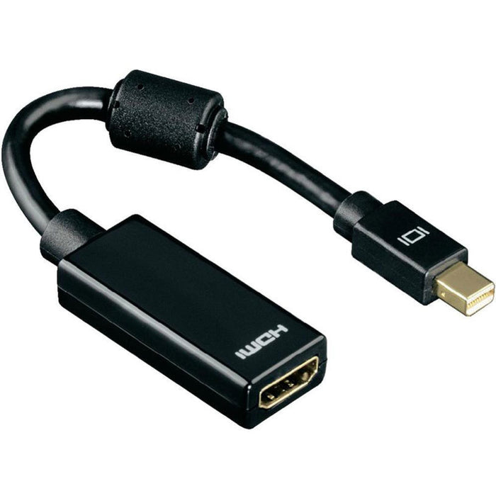 Adapter Cable from source with mini DisplayP HAMA to receiver with female HDMI miniDPORT/M->HDMI 54560/200332 works only in this direction