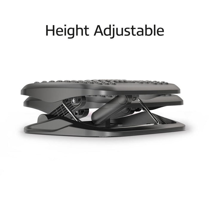 ACT Ergonomic Adjustable Footrest with Massage Rollers