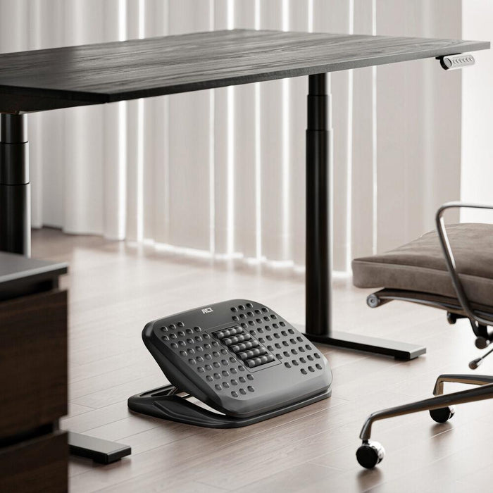 ACT Ergonomic Adjustable Footrest with Massage Rollers