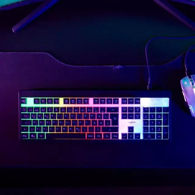 Hama Urage Exodus 215 Illuminated gaming keyboard USB, Cyrillic
