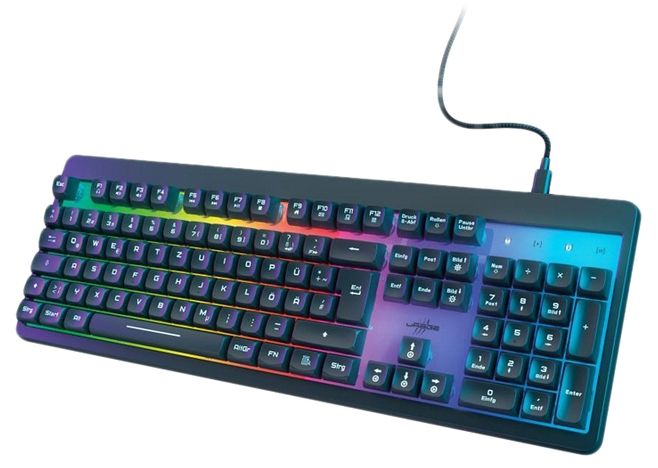 Hama Urage Exodus 215 Illuminated gaming keyboard USB, Cyrillic