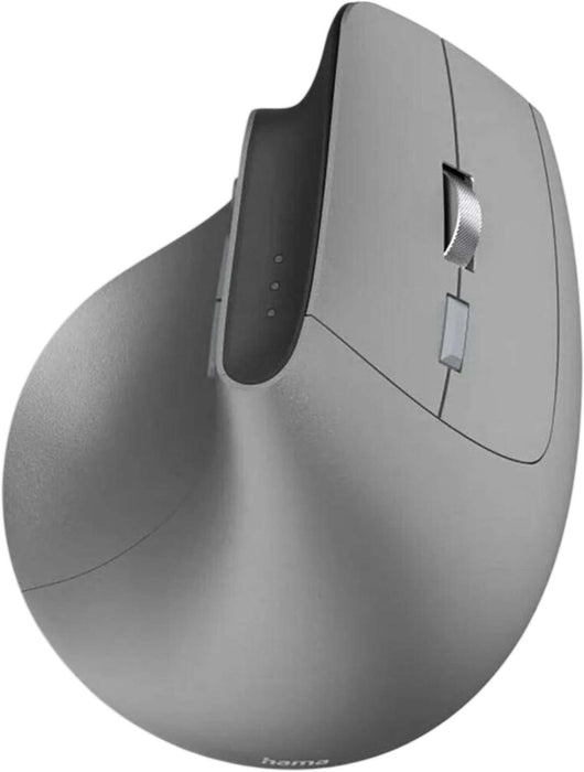 HAMA Wireless Ergonomic Vertical Mouse "EMW-700", multi-device, anthracite