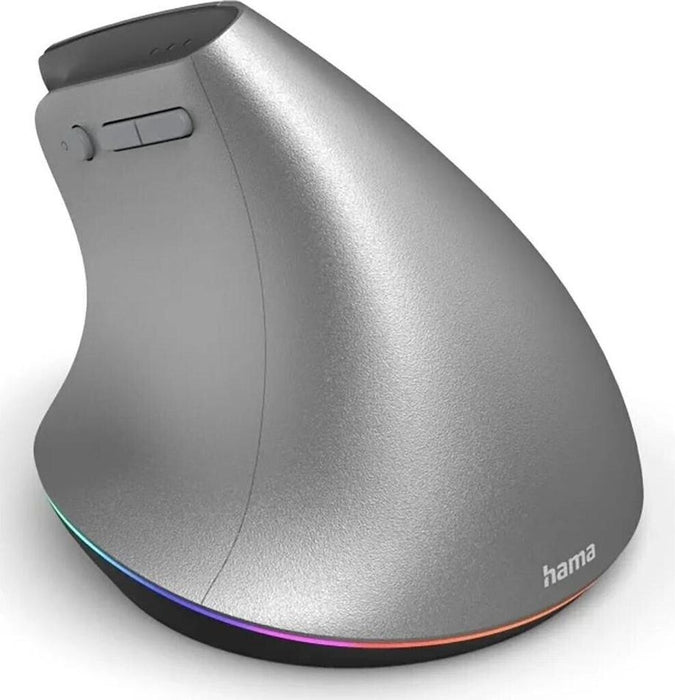 HAMA Wireless Ergonomic Vertical Mouse "EMW-700", multi-device, anthracite