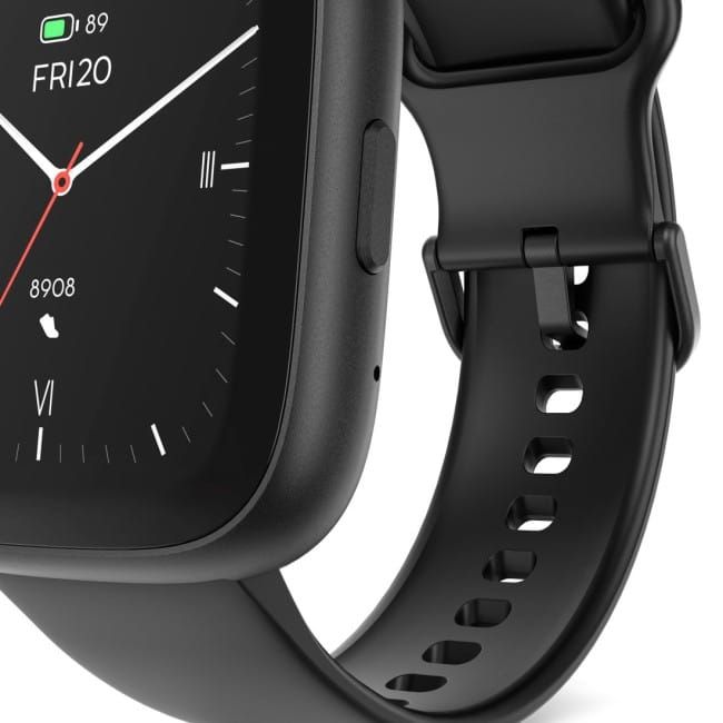 HAMA Smartwatch "4000", call function, sleep analysis, waterproof, 46 mm, black