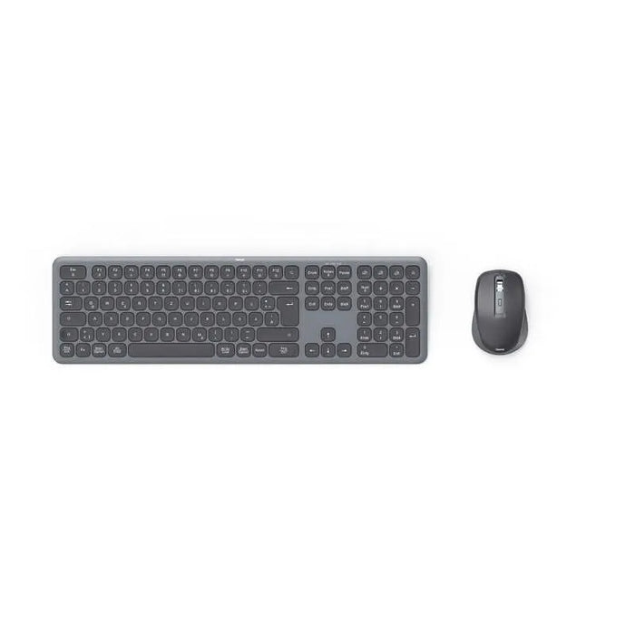 HAMA Wireless keyboard and mouse set WKM-550, black, AI button