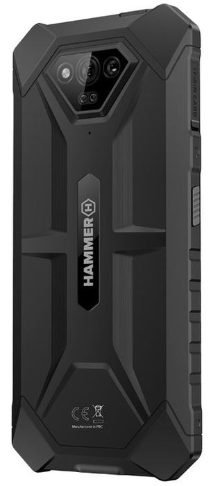 Smartphone myPhone HAMMER IRON V BLACK, 64 GB, 6 GB