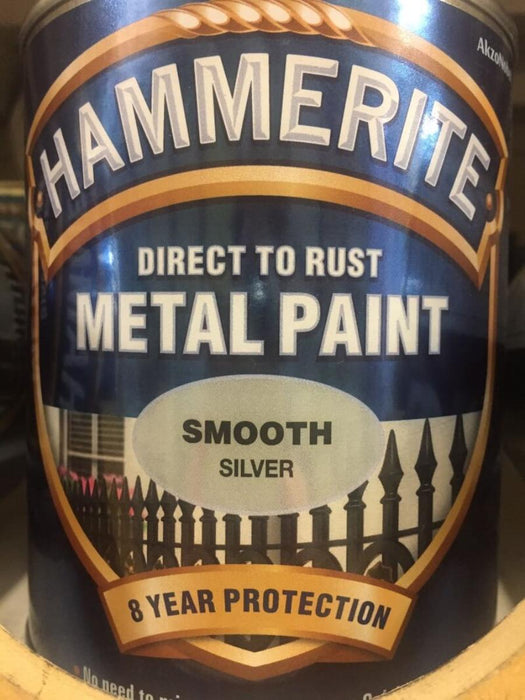 PAINT HAMMERITE 750 ML SILVER GLOSS