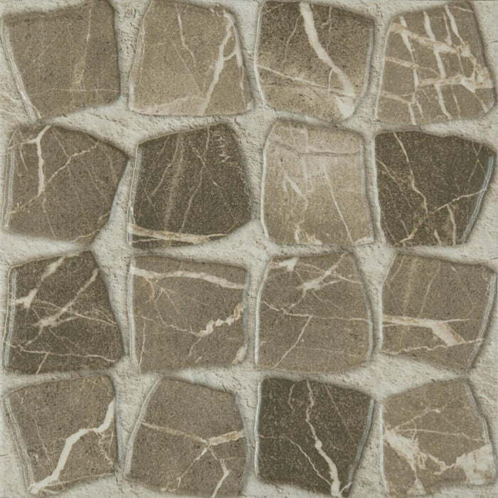 GRANITOGRES 33.3x33.3 PAVESTONE BROWN