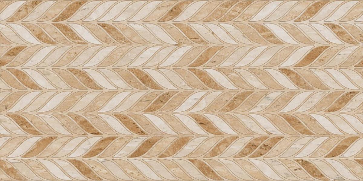 DECOR 30X60 GRASS CHEVRON BROWN