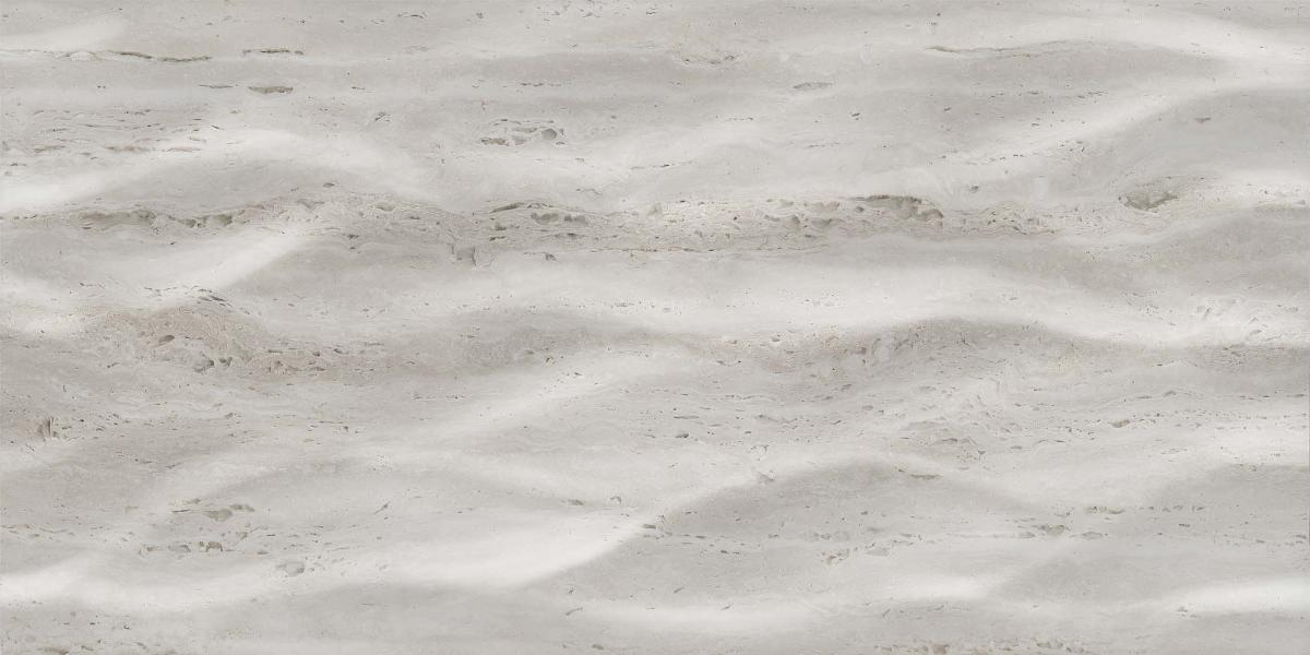 WALL TILE GRASS LEAVES LIGHT GRAY