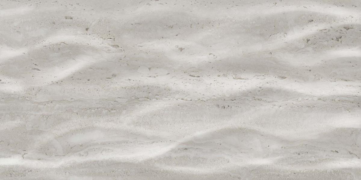 WALL TILE GRASS LEAVES LIGHT GRAY