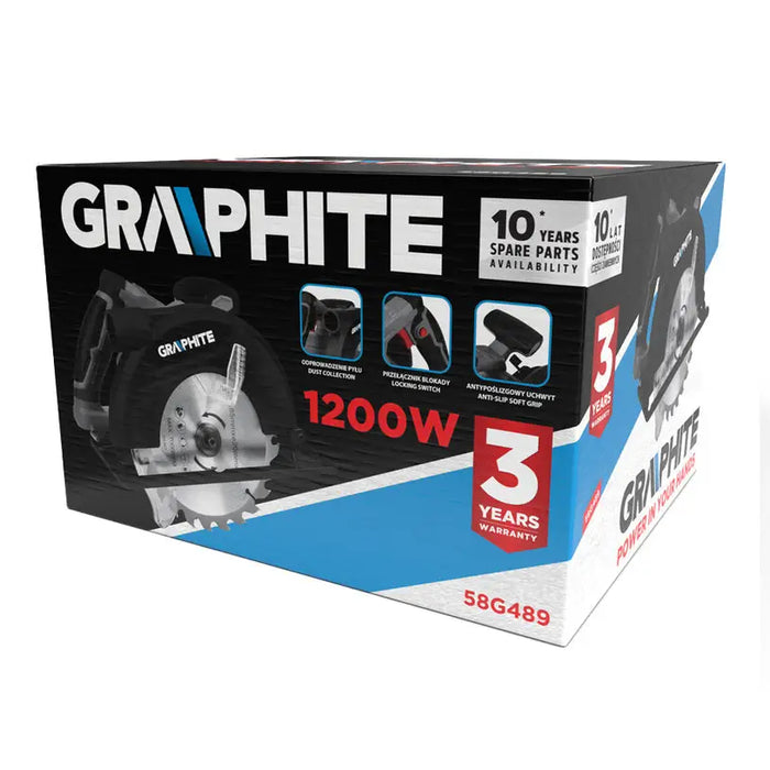 HAND CIRCULAR GRAPHITE 58G489 - Ръчни циркуляри<<<Триони и циркуляри<<<Инструменти и железария<<<Praktiker&&&Circular