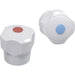 HANDLE SQUARE WHITE NIKIPLAST Z16 - Резервни части и аксесоари<<<Санитарна керамика и