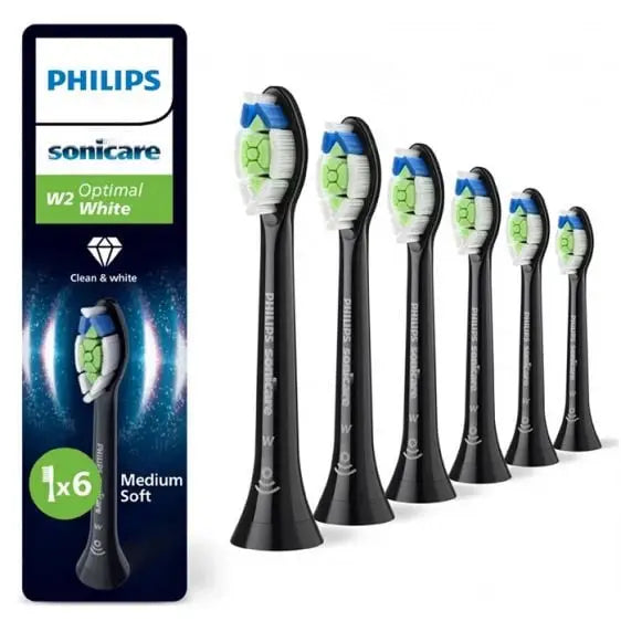 Handpiece PHILIPS Sonicare Optimal White HX6066/88 6 pieces - Четки за зъби и други<<<Грижа за тялото<<<Малки