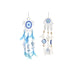 Hanging decoration DKD Home Decor Blue White Feather Mediterranean (14 x 5 x 45 cm) (2 Units) - Декорация и