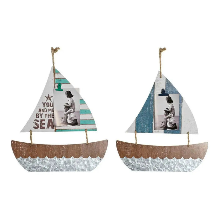 Hanging decoration DKD Home Decor Candle maker Brown Multicolour Mediterranean 40 x 2 x 43 cm (2 Units) - Декорация и