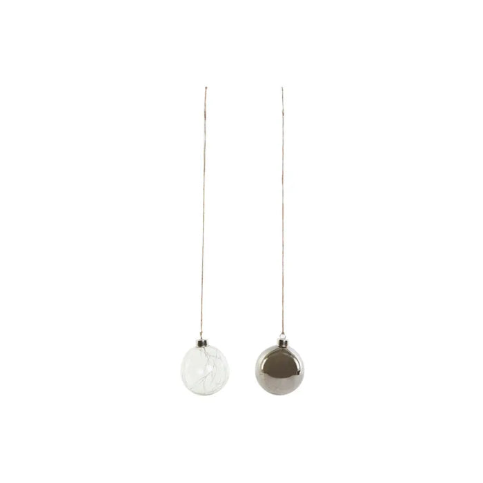 Hanging decoration DKD Home Decor Transparent Crystal 10 x 10 x 10 cm (2 Units) - Декорация и Осветление<<<Дом