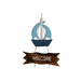 Hanging decoration Home ESPRIT Blue Natural 25 x 2 x 74 cm - Декорация и Осветление<<<Дом Градина<<<BigBuy&&&Други