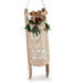 Hanging decoration Krist+ White Green Beige MDF Wood Sledge 20 x 5 x 69 cm Sign (6 Units) - Декорация и