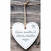 Hanging decoration Magnet & Steel Quien maúlla el último maúlla mejor Heart 13 x 13 x 0,8 cm - Декорация и