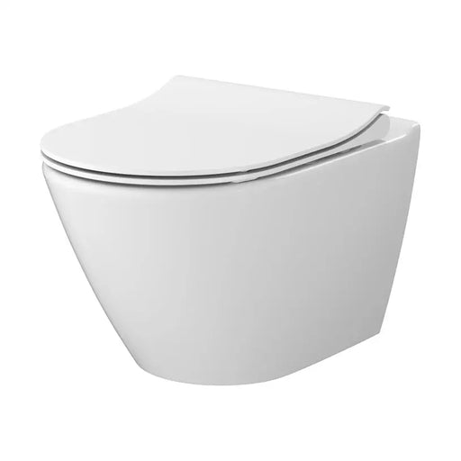 HANGING TOILET SET WITH SEAT CERSANIT ECO OVAL - Тоалетни чинии<<<Санитарна керамика и аксесоари<<<Баня<<<Praktiker