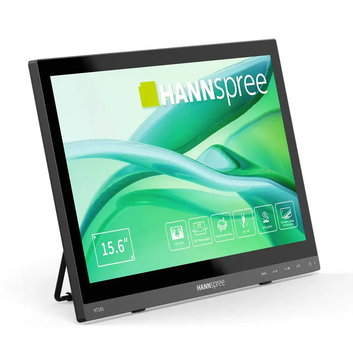 Portable Touch Monitor Hannspree HT165HPB - 15.6" IPS FHD(1920x1080), HDMI, VGA