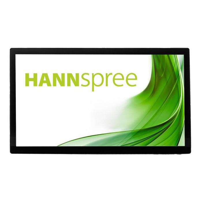 Touch monitor HANNSPREE HT221PPB, TFT, 21.5 inch, Wide, Full HD, D-Sub, USB-C, HDMI, DP, 10 Point Touch, Black