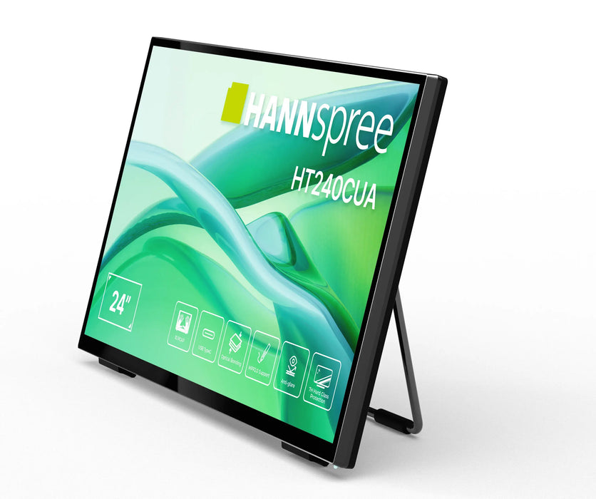 Portable Touch Monitor Hannspree HT240CUA - 23.8" VA FHD(1920x1080), HDMI, USB-C