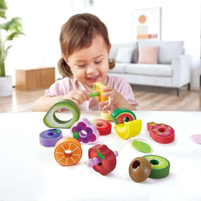 CHILDREN'S FRUIT THREADING SET HAP