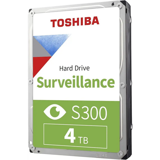 Hard disk TOSHIBA Surveillance S300 4TB 5400/5700rpm 256MB SATA 3 - Хард дискове - 3.5’’<<<Компютърни