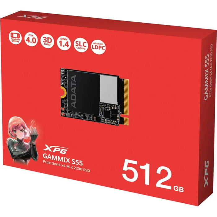 Hard Drive Adata SGAMMIXS55-512G-C 512 GB SSD - Компютър Мрежи и компоненти<<<Компютри| Електроника<<<BigBuy&&&Твърди