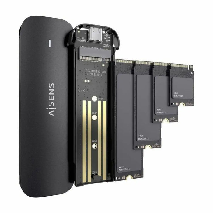 Hard drive case Aisens ASM2-024B - Компютър Мрежи и компоненти<<<Компютри| Електроника<<<BigBuy&&&Твърди