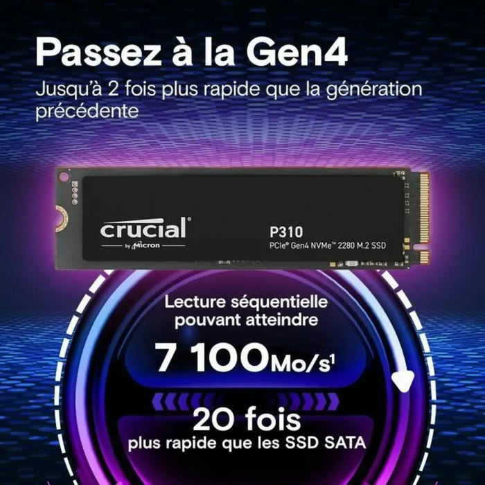 Hard Drive Crucial CT4000P310SSD8 4 TB SSD - Компютър Мрежи и компоненти<<<Компютри| Електроника<<<BigBuy&&&Твърди