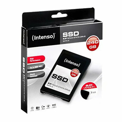 Hard Drive INTENSO 3813440 SSD 240GB Sata III - Компютър Мрежи и компоненти<<<Компютри| Електроника<<<BigBuy&&&Твърди