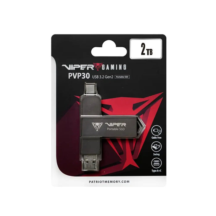 Hard Drive Patriot Memory PVP302TB28UDG 2 TB SSD - Твърди дискове<<<Компютър Мрежи и компоненти<<<Компютри|