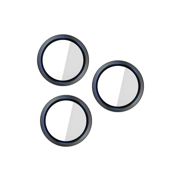 Hardy Lens Protection Pro Black Glass for Camera Objects on Apple iPhone 16 Pro / 16 Pro Max - Black - *Kategoria