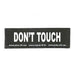 Harness tags Julius K9 DON’T TOUCH L White Black (2 Units) - Домашни Животни<<<Дом Градина<<<BigBuy&&&Пътуване и
