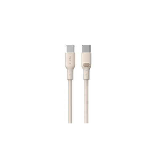 Havit CB6284 - USB Type C to USB Type C cable 2.0 m (beige) - USB cablesAKG-KAB<<<GSM accessoriesAKG<<<ActionPL