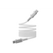 Havit CB6297 - Magnetic cable USB type C to USB type C 1m (white) - USB cablesAKG-KAB<<<GSM accessoriesAKG<<<ActionPL