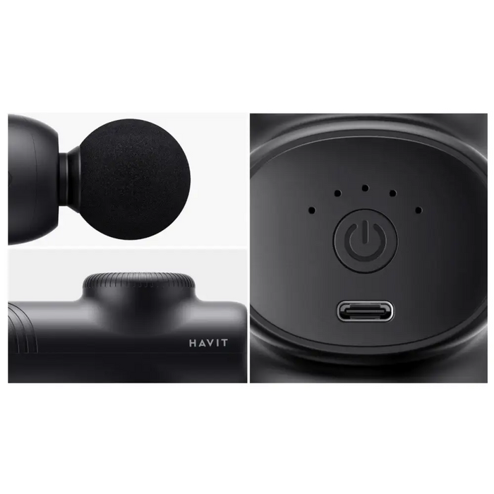 Havit MG1508 pistol hand massager - MassagersFIR-MAS<<<Physiotherapy and rehabilitationFIR<<<ActionPL