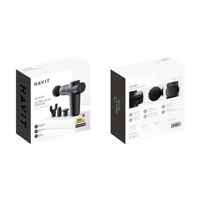 Havit MG1508 pistol hand massager - MassagersFIR-MAS<<<Physiotherapy and rehabilitationFIR<<<ActionPL