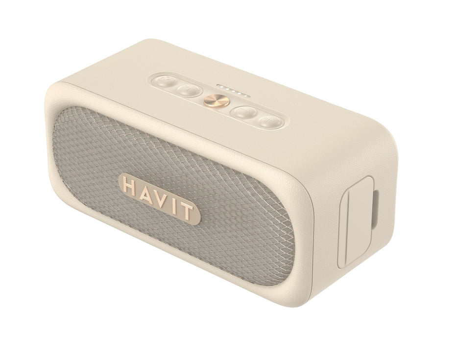 Havit SK905BT (Classic I) - bluetooth wireless speaker, beige