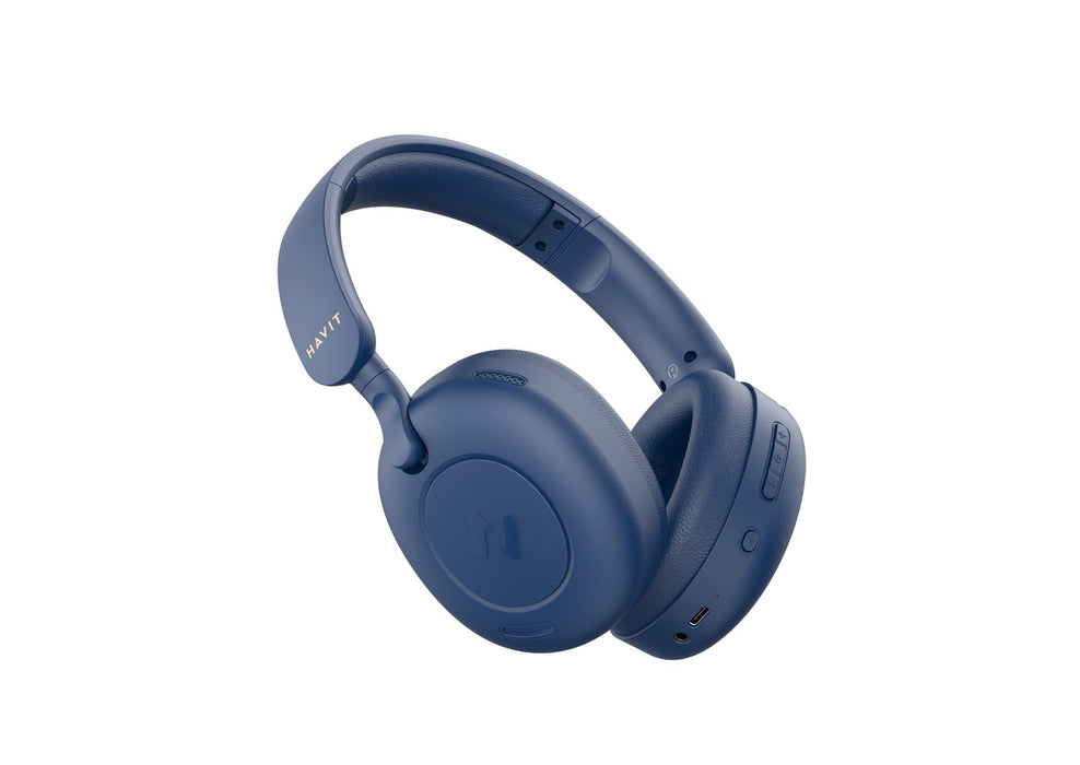 Havit H655BT - Bluetooth wireless headphones (blue)