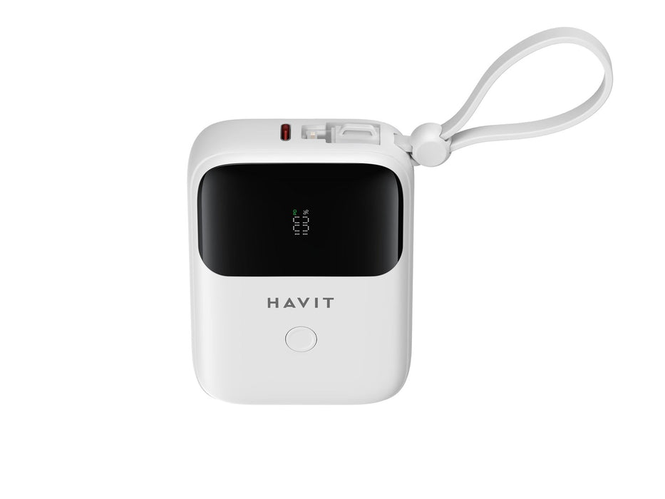 Havit PB5215 - 10000mAh Powerbank, white