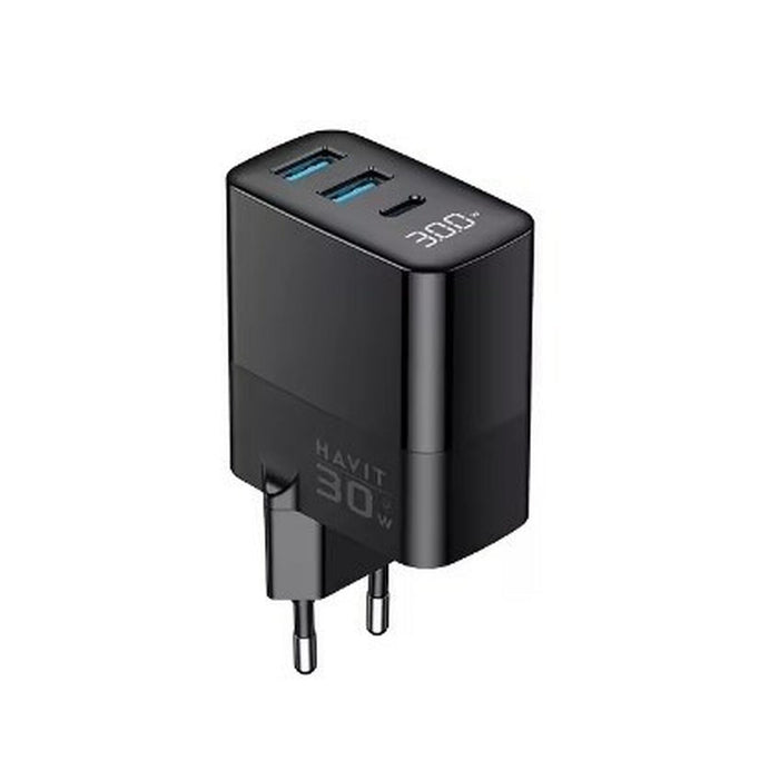 Wall Charger Havit UCLE001 EU Black 30 W