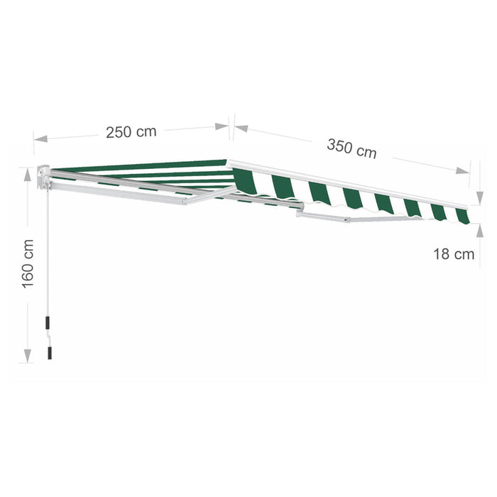 AWNING 350X250CM HD HD-8124