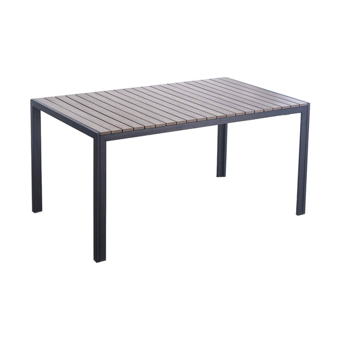 GARDEN TABLE POLYWOOD 150X90X74CM HD HD-9352