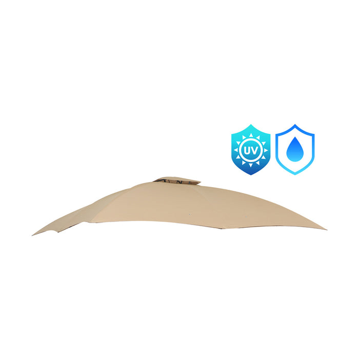 ROOF FOR GARDEN TENT 150059, 290X360CM HD HD-9860